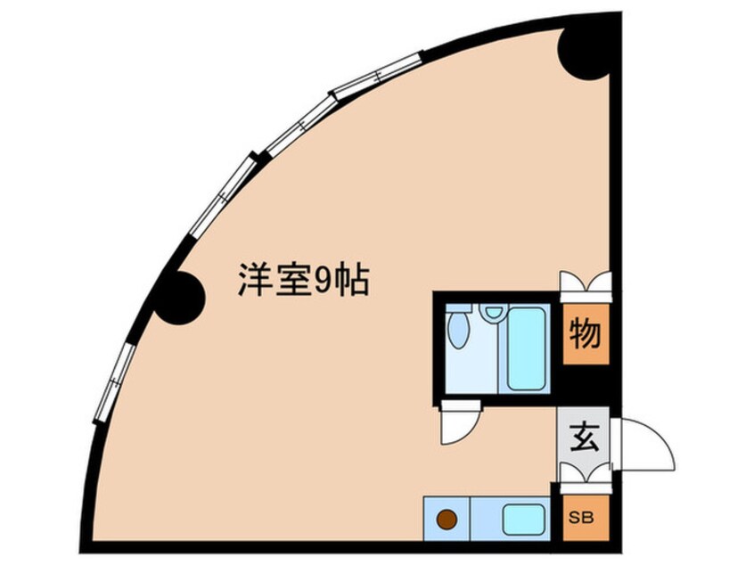 間取図 ベルデさんさん