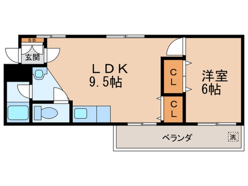 間取図 増田マンション