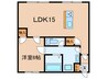 タウニィ大町１ 1LDKの間取り