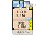 ＦＡＺＥＮＤＡ　７８ 1LDKの間取り