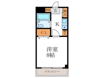 間取図 ラモヴェール大塚