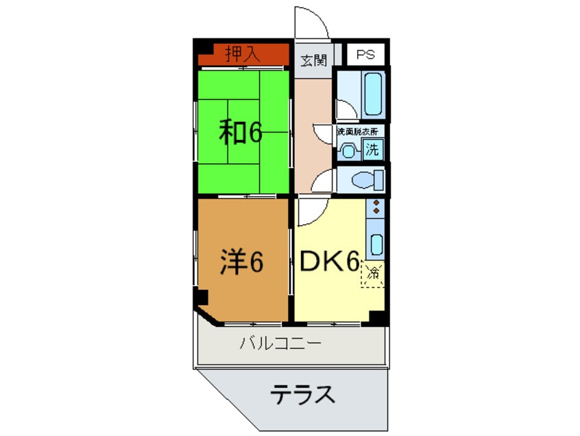 間取図 ビュ－ポ－ト神田