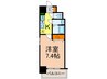 フロイデ 1Kの間取り