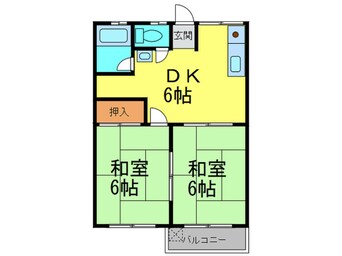 間取図 桃源台ハイツ