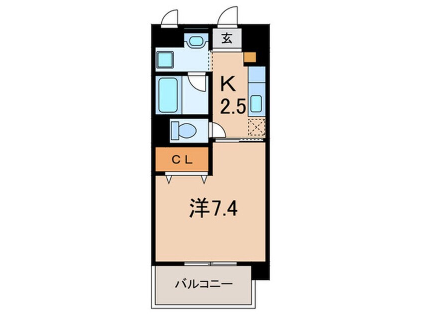 間取図 ラ・パルス