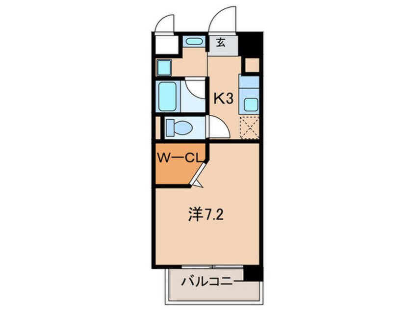 間取図 ラ・パルス