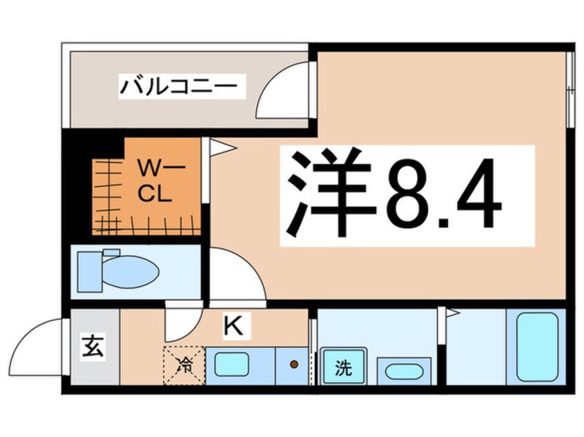 間取図 フジパレス長田ノース