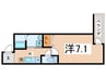 フジパレス長田ノース 1Kの間取り