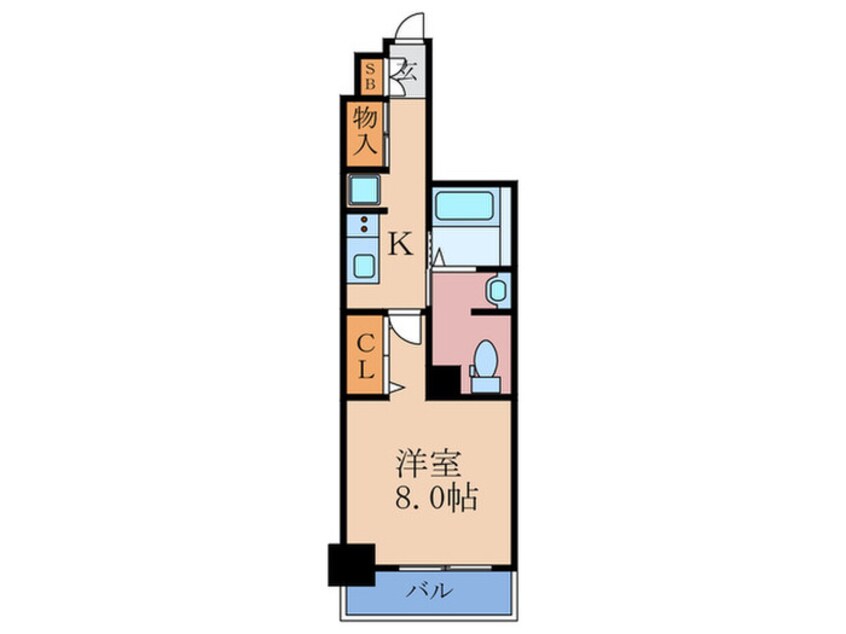 間取図 Pエンシンビル