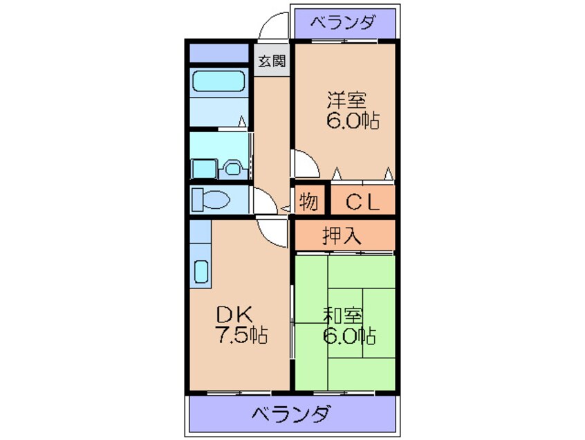 間取図 ラフィーネ井上