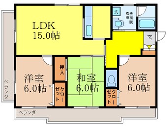 間取図 プラッツ