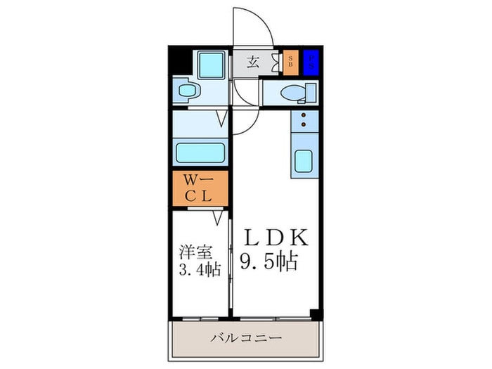 間取り図 ソルテラス嵯峨嵐山
