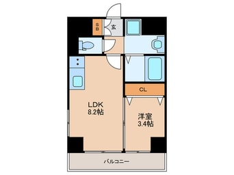 間取図 ソルテラス嵯峨嵐山