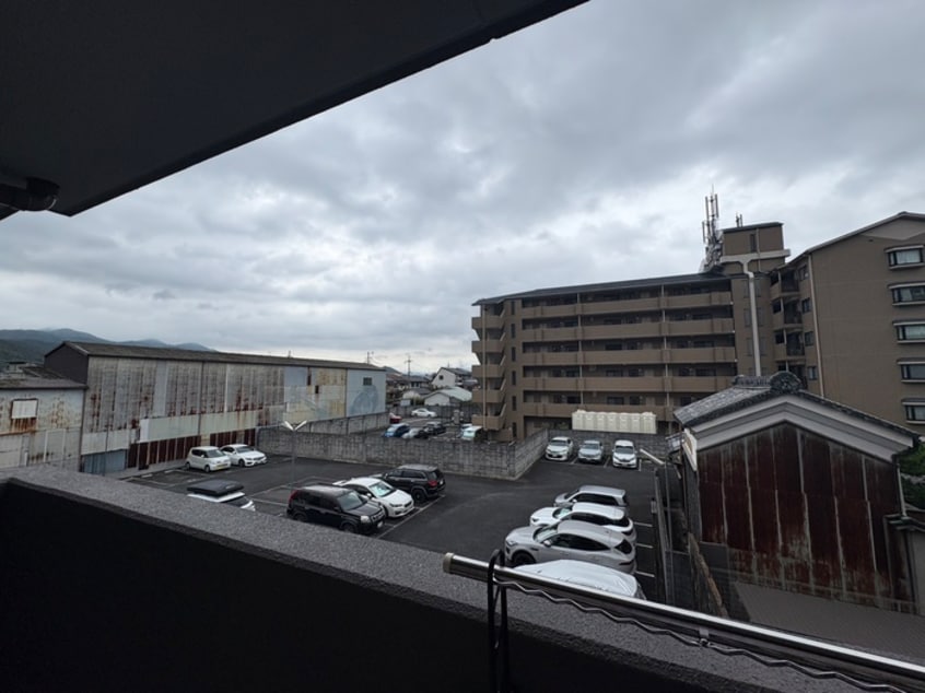 室内からの展望 ソルテラス嵯峨嵐山