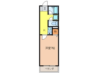 間取図 オリエントハイツ