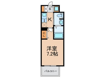 間取図 グランル－ジュ中之島南