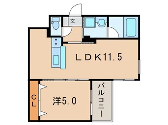 間取図 大屋館