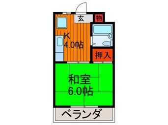 間取図 サンリポ－ト香里