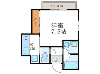 間取図 アフロディーテ千本中立売