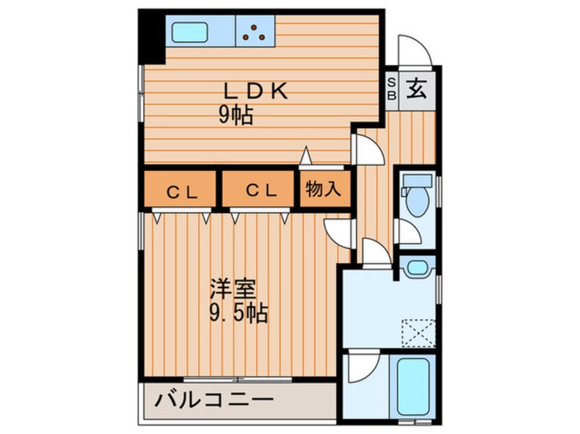 間取図 エバーグリーンハイツ2