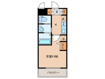 間取図 ｴｽﾃﾑｺｰﾄ神戸ﾊｰﾊﾞｰﾗﾝド前Ⅶﾚｰﾍﾞﾙ