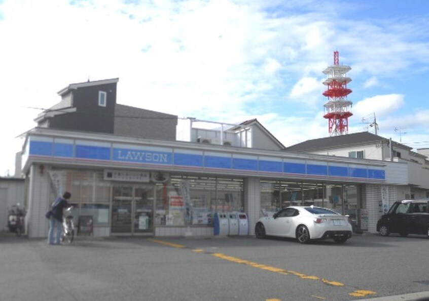 ローソン(コンビニ)まで219m 尾崎文化