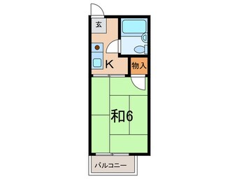 間取図 Ｌｅｅハイム