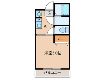 間取図 ラグジェリア都島Ⅰ