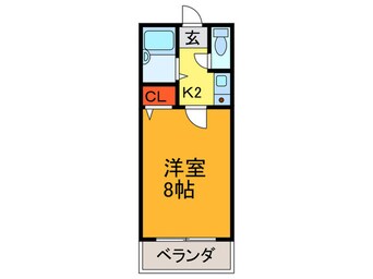 間取図 ｻﾝﾗｲﾌ長田