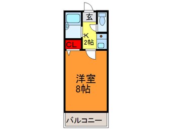 間取図 ｻﾝﾗｲﾌ長田