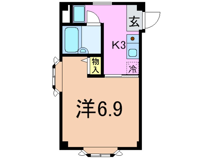 間取図 北野ハウス