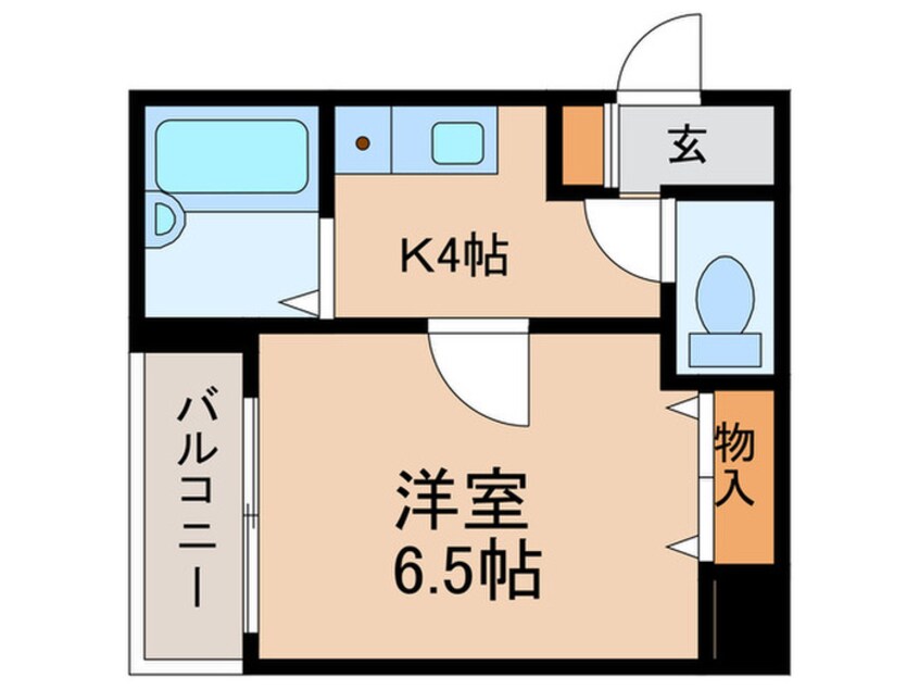 間取図 グランシャリオ栗原