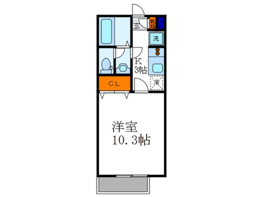 間取図 コゥジィ－・コ－ト