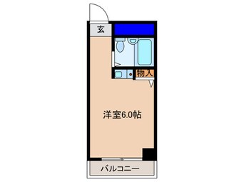 間取図 シャトー都島