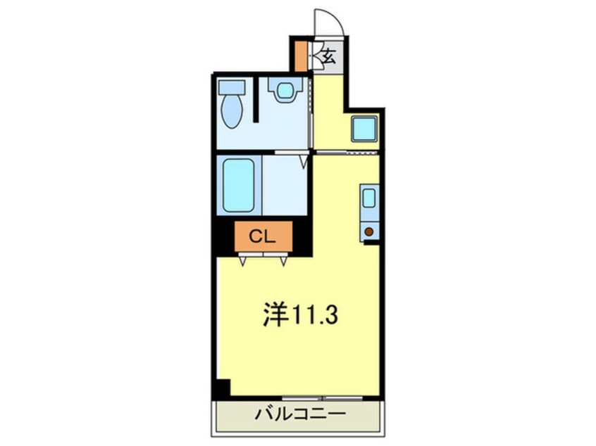 間取図 ディアコ－ト西宮北口