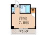 アルビオンシティ京都堂田 1Rの間取り
