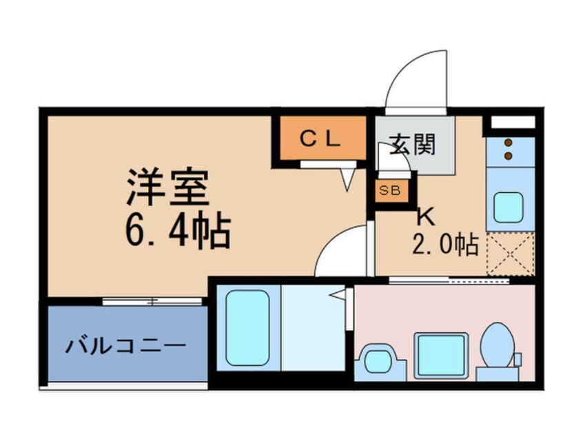 間取図 フルール