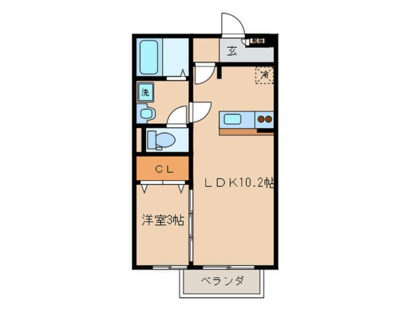 間取図 ア－バンスクエアⅠ