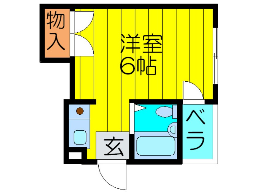 間取図 アルブル守口