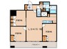ブランズタワー南堀江(2704) 3LDKの間取り