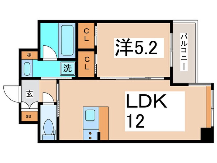 間取り図 プレジオ長田