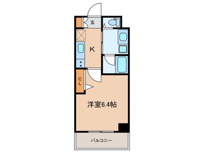 間取図 リーフビル坂口