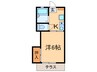 シーサイド西舞子Ｂ 1Kの間取り