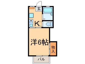 間取図 シーサイド西舞子Ｂ