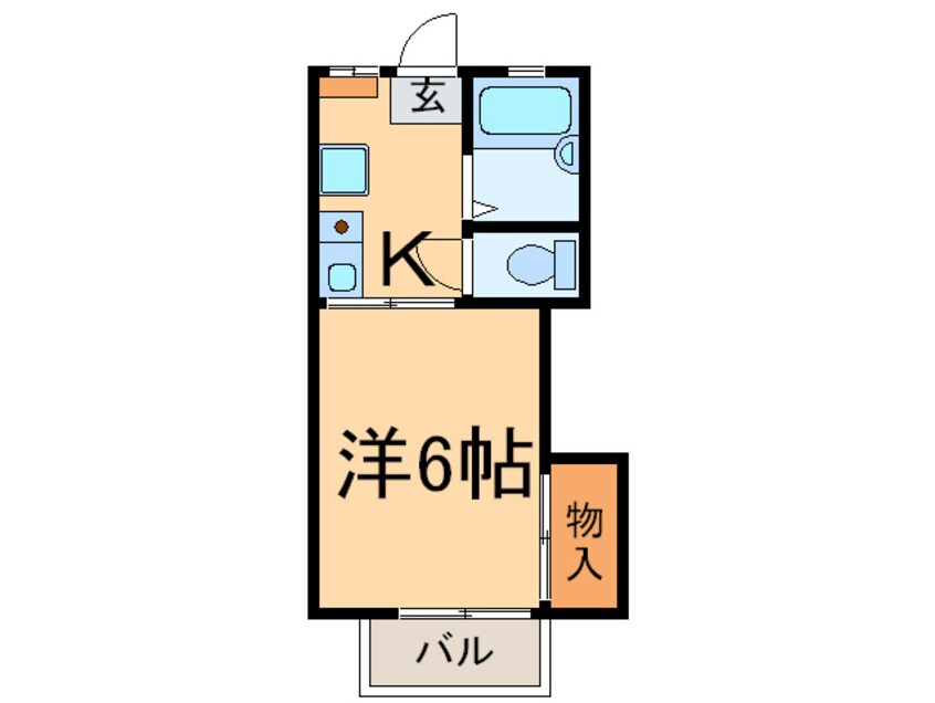 間取図 シーサイド西舞子Ｂ