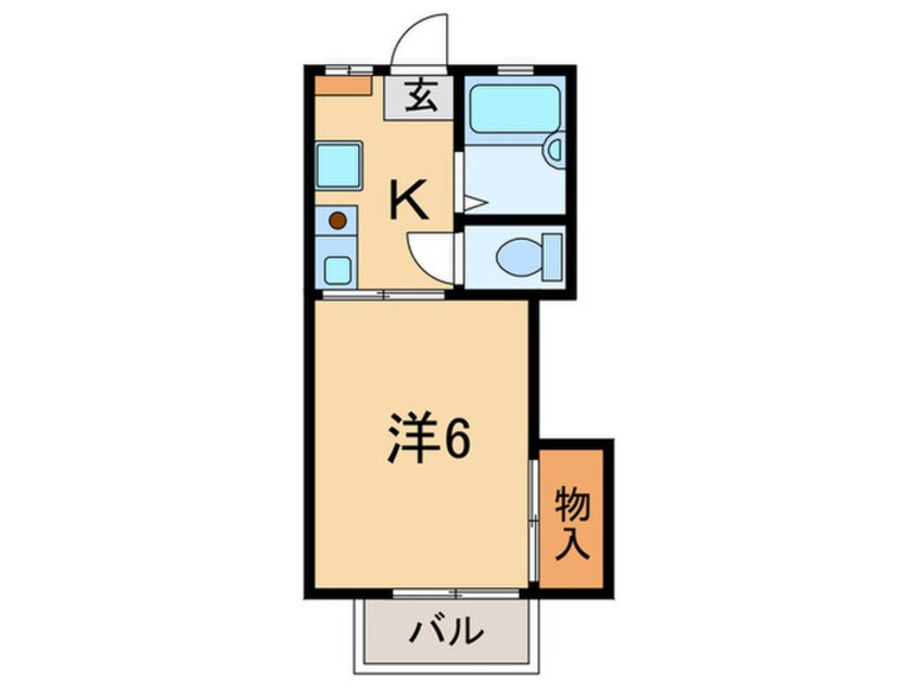 間取図 シーサイド西舞子Ｂ