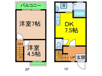 間取図 朝倉テラス