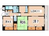 アンソレイエ 3LDKの間取り