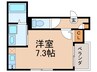 仮)ハーモニーテラス庄内幸町 1Rの間取り