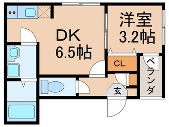 間取図 仮)ハーモニーテラス庄内幸町